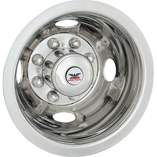 Phoenix Usa Phoenix USA PHOPGQ60RWL 16 in. Rear Wheel Liner; 8 Lugnut 4HH Quickliner PHOPGQ60RWL - main